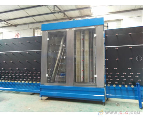 China Máquinas de processamento de vidro da arruela de vidro industrial com os três pares que lavam a escova fornecedor