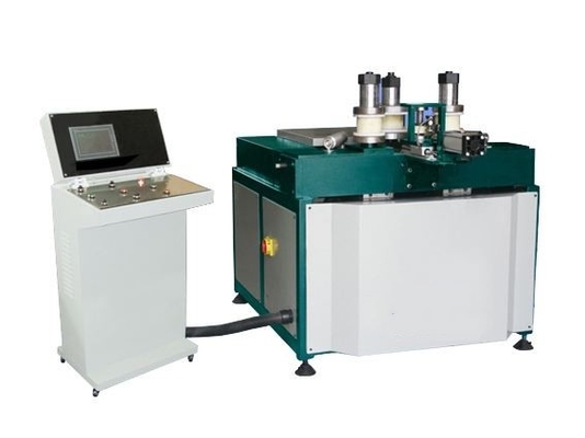 China Máquina de dobra hidráulica do perfil do CNC para o afastamento axial de alumínio da seção 350-650mm fornecedor