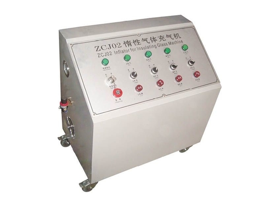 China Máquinas de processamento de isolamento do vidro do Inflator de enchimento do gás inerte portátil do argônio fornecedor
