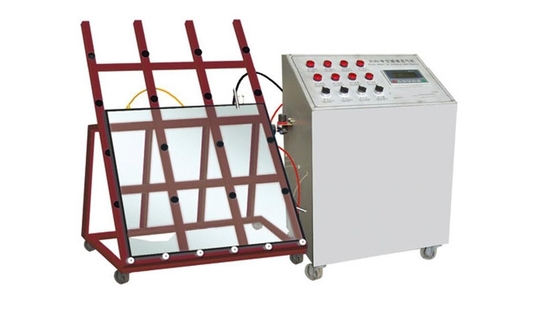 China Linha de produção de vidro de isolamento automatizada de Inflator de enchimento do gás inerte portátil do argônio fornecedor