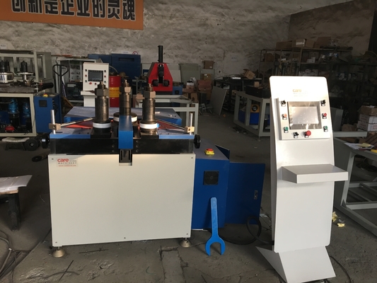 China Esforço hidráulico de 20 toneladas automático da máquina de dobra do rolo da tubulação de aço do CNC fornecedor
