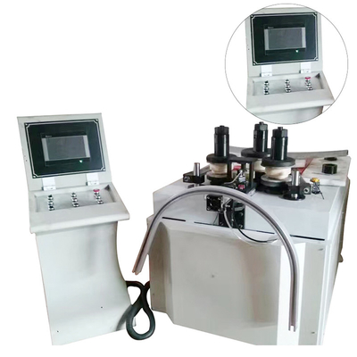 China Máquina de dobra hidráulica automática do perfil do CNC do aço para a porta da janela de alumínio fornecedor