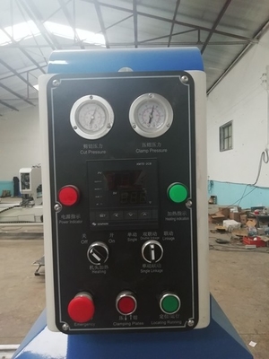 Máquina de solda sem emenda da janela do controle UPVC do PC para a fatura da janela e da porta do PVC fornecedor